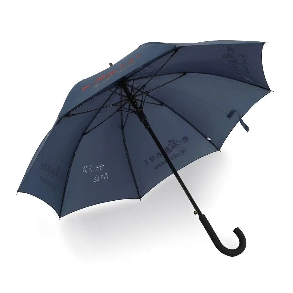 Logo Printed Umbrella Manufacturer  Advertising Straight Umbrella Oem logo Straight Promotional Umbrella