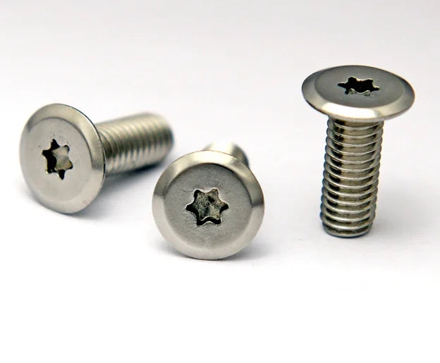 Custom Made M2 M3 M4 M5 Stainless Steel/black Plated Torx extra Slim Low Flat Head Screw