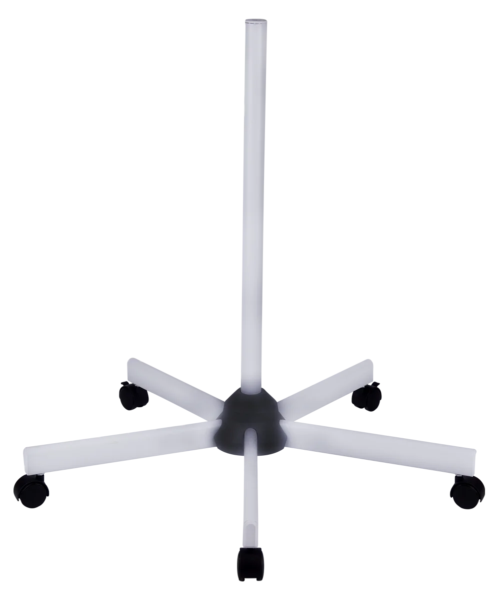 Makeup Beauty Salon Nail Led Desk Lamp for Lash Eyelash Extension Rolling Base Magnifying Lens Lamp Floor Stand Rolling Base