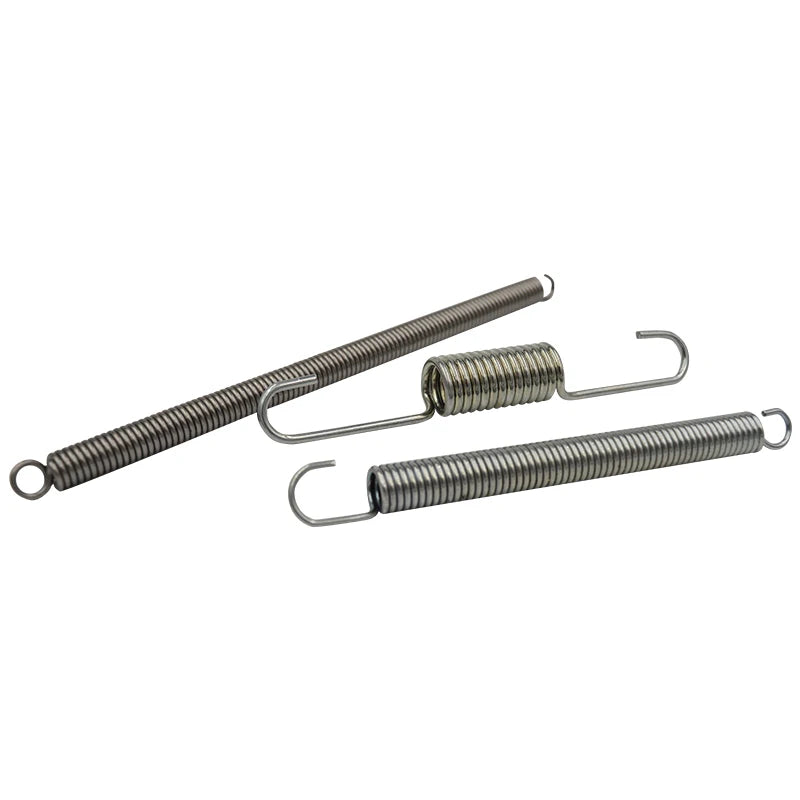 Custom Precision Small Coil Extension Springs with Hook for Industrial Use