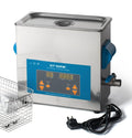 Custom 6L Stainless Steel Machine Washable Ultrasonic Cleaner Bath for Bath Jewellery Parts Glasses Electric Table Lab