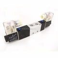 Airtac 5 Way 3 Position Pneumatic Air Solenoid Valve 4V230E-08 Double Coils with OEM Customization