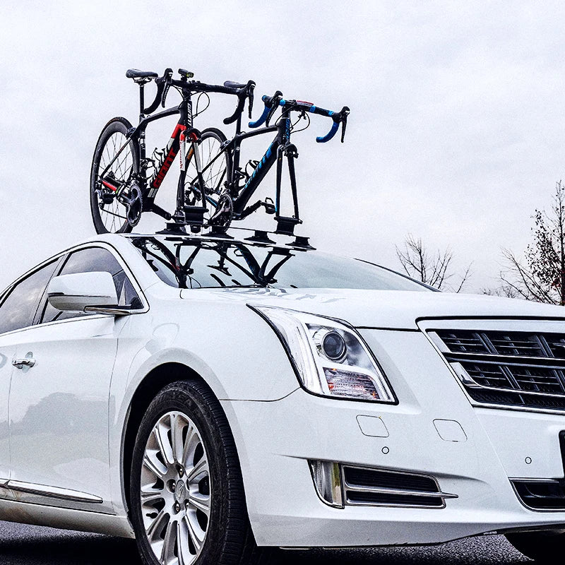 ROCKBROS Bicycle Car Racks Carrier Quick Installation Carry One Bike for MTB Mountain Road Bike Suction Cup Rack