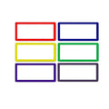 2024 New Design  Magnetic Dry Erase Label Name Plates Tag Reusable Writable Erasable Magnetic Strip