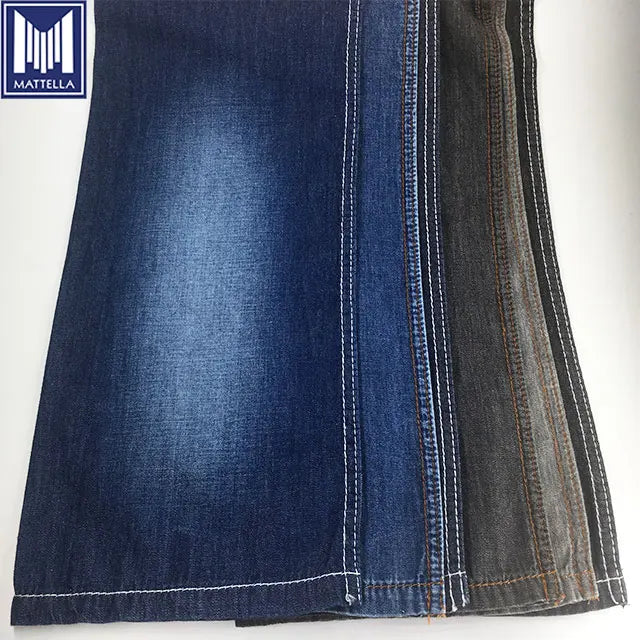Premium Stock Lot Italian Light Blue Indigo Black Lightweight 100% Cotton Breathable Women Pant Jeans Dress Skirt Men Shirt