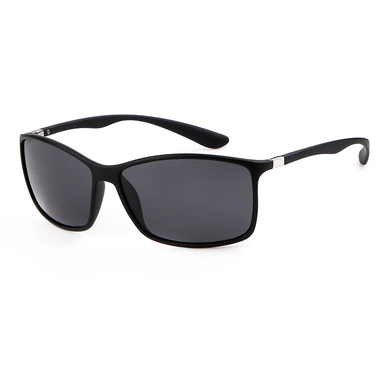 ADE WU STYZ6013 Retro Rectangle Men's Square Sport Sunglasses UV400 Outdoor Polarized Lenses Surf Sun Glasses Vintage Shades UV