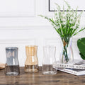 Top Seller Murano Glass Terrarium Planters Modern Indoor Flower Vase for Wedding Ikebana Party Decoration