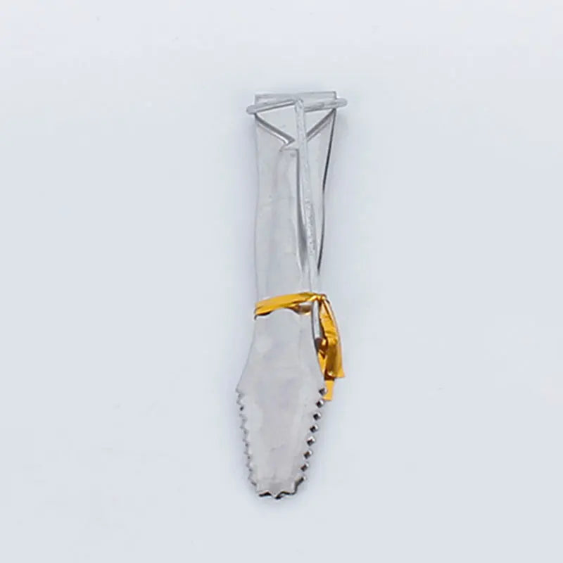 Futeng China Factory Stainless Steel Shisha Accessories Customize Logo Hookah Tweezer Hookah Charcoal Tong Wholesale