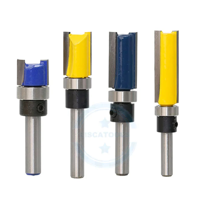L-N074-1 1PC 1/4" Shank High Quality 1/2" Blade Dia Carbide Flush Trim Template Router Cutter Bit Woodworking Tools