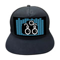 Hot Selling Finegreen Lighting El Flashing Light Cap with Equalizer