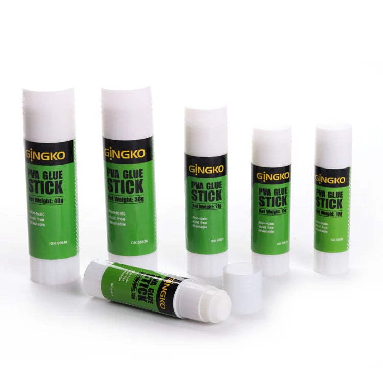 Customized Artwork Washable PVA Glue Sticks 8G/15G/21G/36G/40G for Office & School Use