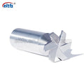 6 Flute T Slot Tungsten Carbide End Mill AlTin Coated Precision 0.005-0.01mm for Steel Alloys and Cast Iron