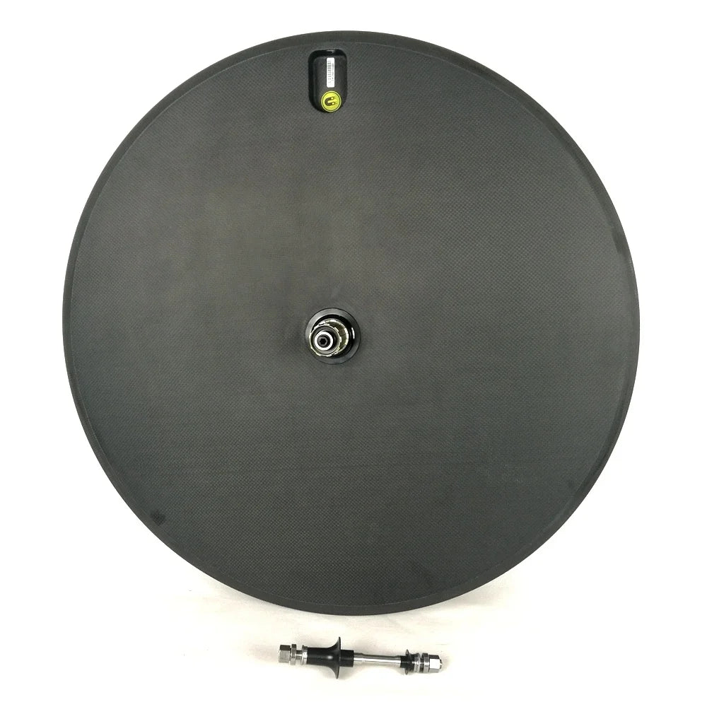 Carbon Wheel 700C*23MM Track and Road Convertible Disc Wheels