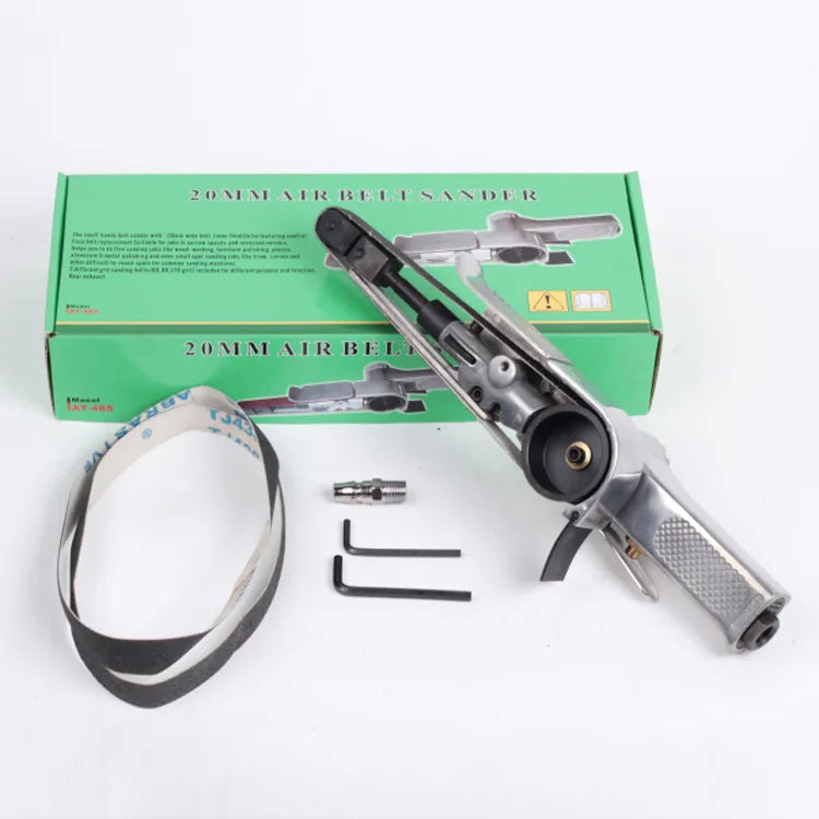 Pneumatic Belt Sander XF-7036B 20mm Air Belt Sander  Pneumatic Polisher Air Die Grinder