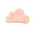 Korean Style Cloud Shaped Hair Claws Candy Colors Acrylic Hair Claw Clips Sweet Style Hair Claw for Women