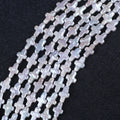 Wholesale Natural Cultured Irregular Cross Shape Freshwater Pearls Baroque Pearls