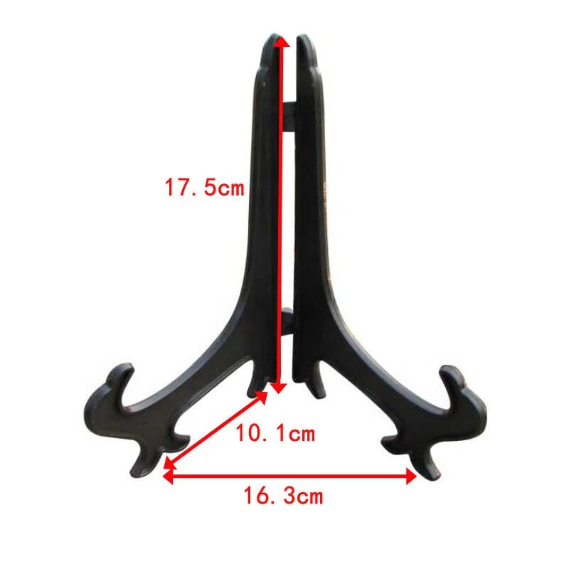 7-Inch Plastic Photo Frame Holder Easel Display Stand Plate Category Shadow Box