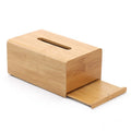 Classical Hot Sell  Creative Handmade  Eco-friendly 22 cm Rectangle  Bamboo Tissue  Box