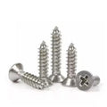 DIN7982 Metric Stainless Steel 304/316 Cross Recessed Countersunk Head Self-tapping Screw