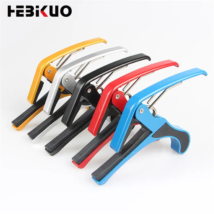 Factory Direct HEBIKOU BDJ-001 Aluminium Alloy Color Guitar Accessories Capo for Acoustic and Electric Guitar Capo
