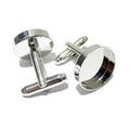 Beadsnice Brass Fashion Jewelry Findings Cufflinks Base ID 8658