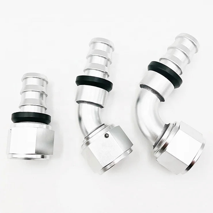 Free Sample Premium Push-on AN4 AN6 AN8 Hose Ends Fittings Aluminum an Hose Fittings
