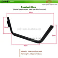 Yonk J-Shape Wall Mount Storage Rack for Canoe Boat Kayak-Waterplay Crafts Accessories