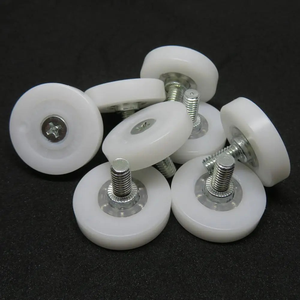 Replacement Sliding Door Pulley Nylon Wheels with Bearings Dr-30 Dr-22 287839 Small Window Drawer Slide Rollers and Wheels
