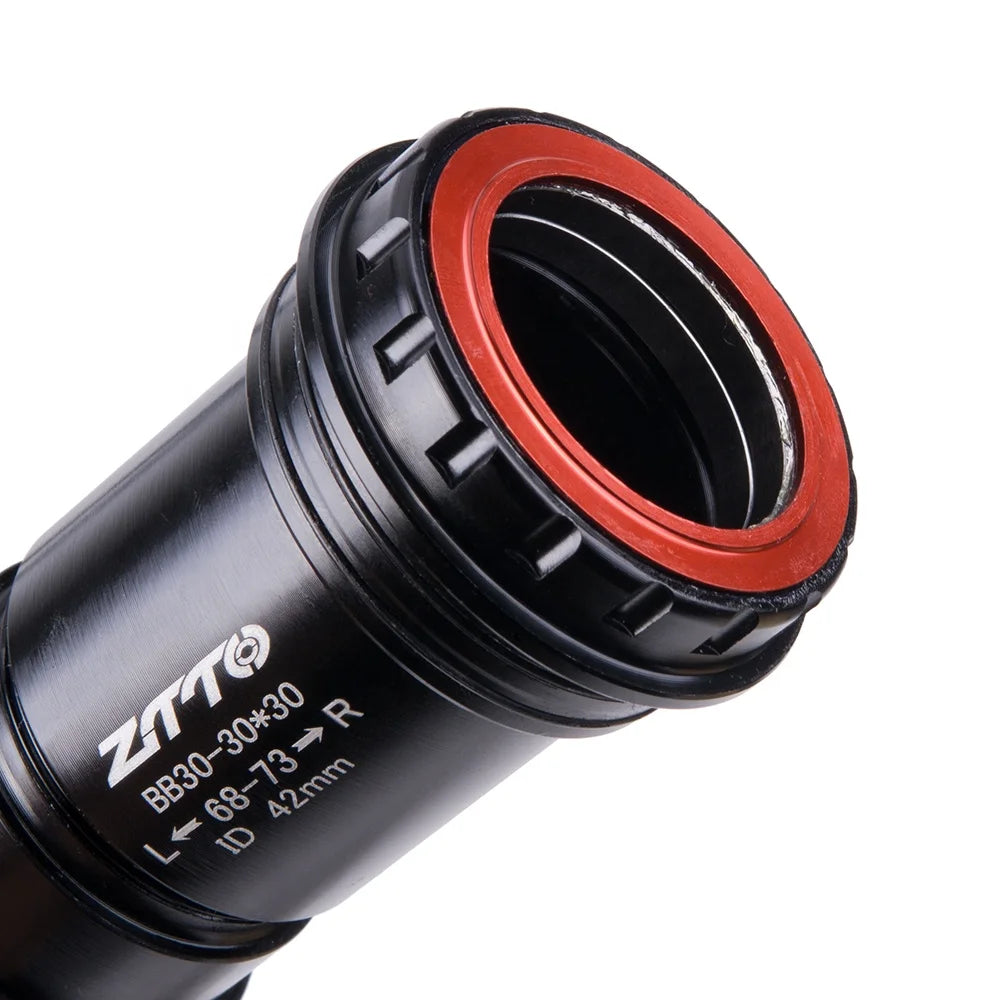 ZTTO BB30 4 Bearings Aluminum Alloy Press Fit Bottom Brackets for Mountain Bike and Road Bicycle Locking Design