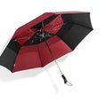 2 Folding  Golf Umbrella Oversize Large Windproof Waterproof Double canopy golf Umbrella with Custom Logo for Men Adults