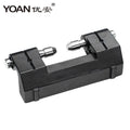 Modern Design Zinc Alloy Die-Casting Hinge Black/Gray Powder Coated Finish for Industrial Cabinet Metal Door Panel CL-201-1