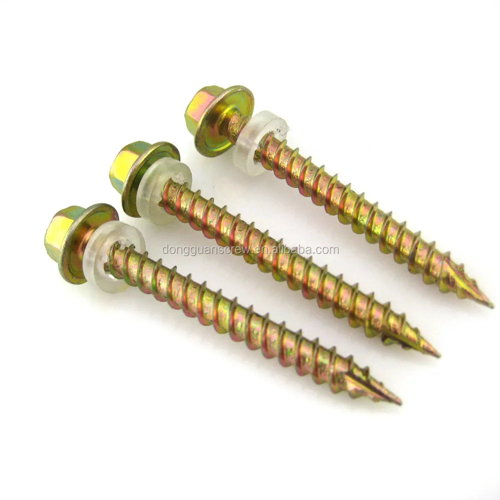 Wholesale Cheap Hexagon Head Hot Dip Galvanized Self Drilling Roofing Fastener Screws With EPDM Washer