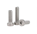 DIN 7984 Metric M4 M5 M6 M8 Stainless Steel Hex Socket Thin Cap Head Allen Screw with Black Oxide Finish