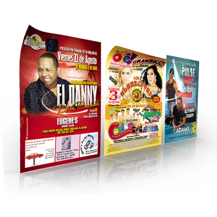 Custom Digital Printing Inkjet Canvas Poster-Portable Bright Color Advertising Use Custom Size Multi-Purpose Modern Banner