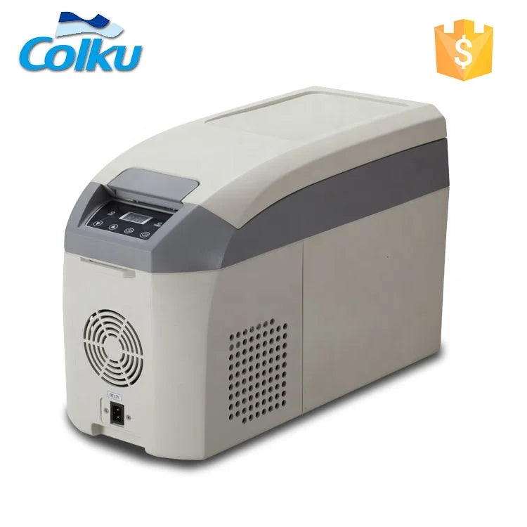 DC-15F LED Display DC 12V Car Portable Turbo Cooler Fridge Freezer Portable Refrigerator