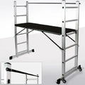 2022 1.68M Modern Combination Ladders Industrial Work Platform Multi-Purpose Indoor Aluminum Folding Ladder 375 Lbs Capacity