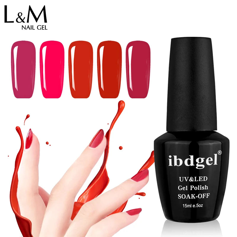 Ibdgel Nail Art Nail Gel Polish Guangzhou Factory Wholesales Soak Off UV LED