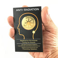 Hoonni Custom 24K Gold Anti Radiation Sticker 5G Blocker Terahertz Chip Negative Ions for Family