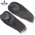 Hot Selling Wholesale Natural Wig 6x7 Hair Scalp Base Topper with Cuticle Human Hair