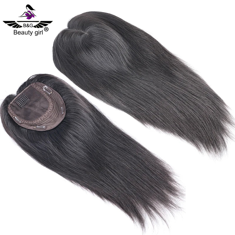 Hot Selling Wholesale Natural Wig 6x7 Hair Scalp Base Topper with Cuticle Human Hair
