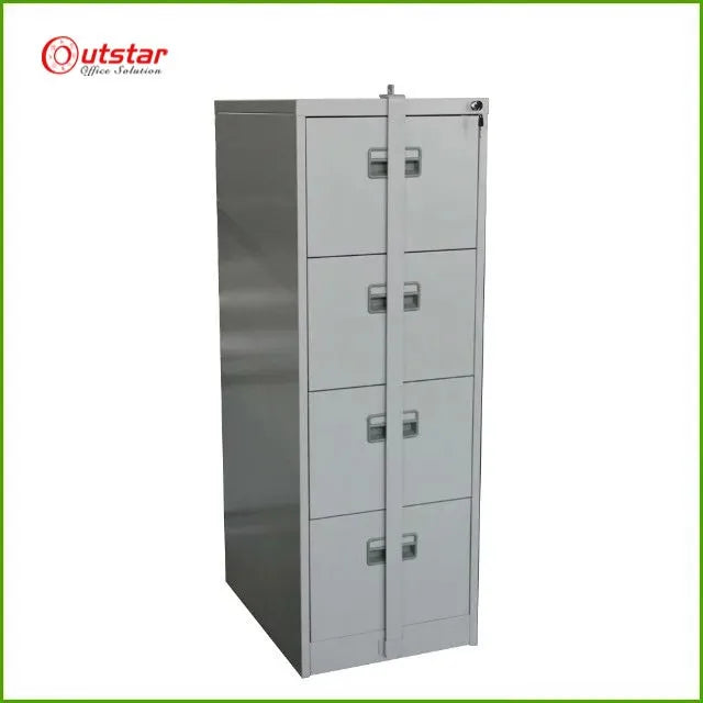 Office Furniture Index Card Metal Cabinet/steel 4 Drawer Vertical Filing Cabinet