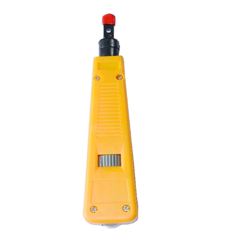 TOPEAST Punch Down Impact Network Tool for Telephone and High-Speed Data Cables 110 Yellow TP-2022