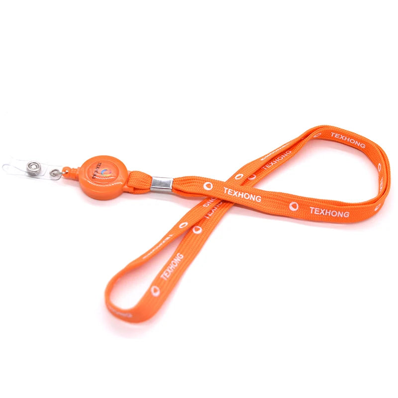 2018 Release ShinyFans SF-8888 Customizable Custom Logo 2-Sided Printed Lanyard Black/PMS Color Polyester Metal Hook No MOQ