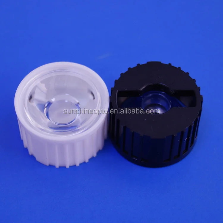 60 Degree Led Lens Optics Led Lamp Lens 3w with White Holder