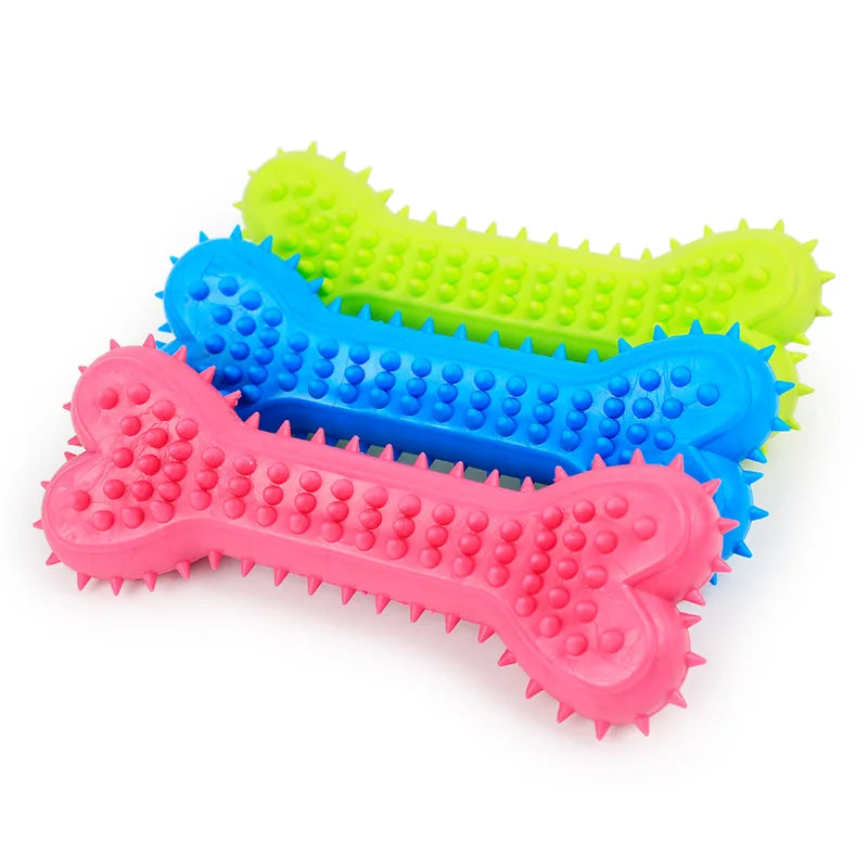 Newest Best Selling Top Quality Durable Eco-friendly Dog Toy Rubber Bones MegaBDM