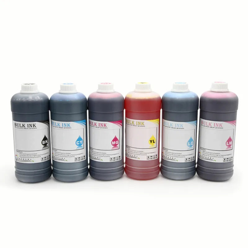 Ocbestjet Ink Bottle for Canon Per Bottle 1000ML Universal Printer Dye Ink PFI 107 for Canon IPF 680 685 770 780 785 670 Printer