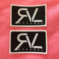 Cheap Price Apparel Woven Badgegarment Woven Patch With Merrow Border