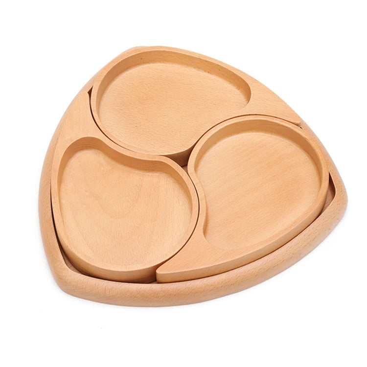 Creative Multifunctional Combination  3 Compartment  Food Storage  Box  with Lid