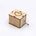 Wholesale Custom Song Mechanism Hand Crank Luxury Wooden Music Box