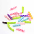 Colorful Clay Spun Sugar Cabochon Decoration Crafts Embellishments for Scrapbooking Diy Mobile Phone Shell Accessories